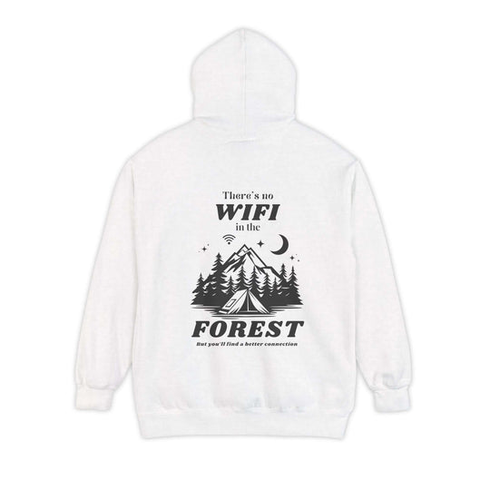 Forest Connection Hoodie Hoodie Printify White S