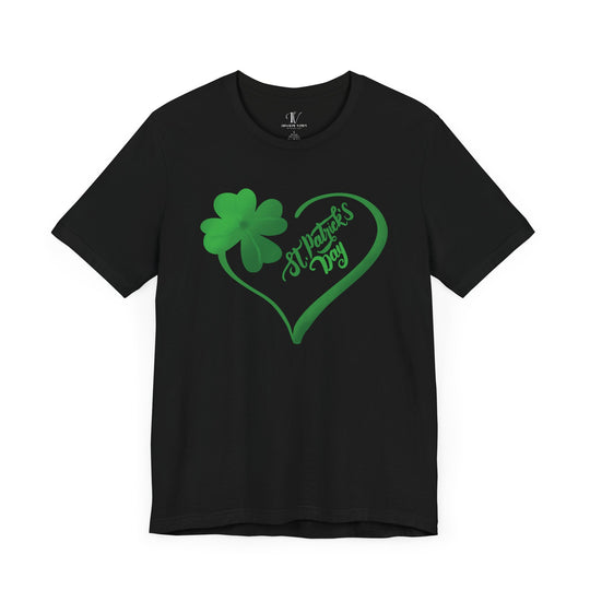 St Patrick's Day Graphic Tee T-Shirt Printify Black XS