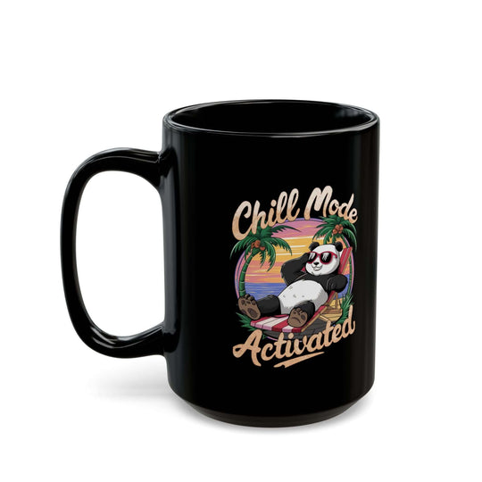 Ceramic Mug - Chill Mode Panda Mug Printify 15oz