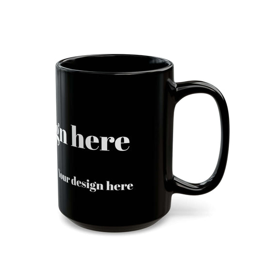 Personalized Black Mug 15 oz Mug Printify
