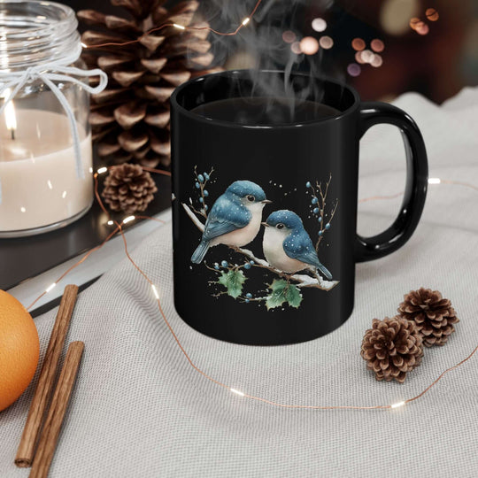 Blue Jay Birds Mug (11/15oz) Mug Printify 11oz