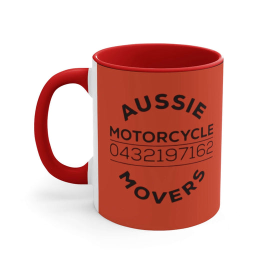 Aussie Motorcycle Movers Brand Mug - Life Behind Bars Mug Mug Printify