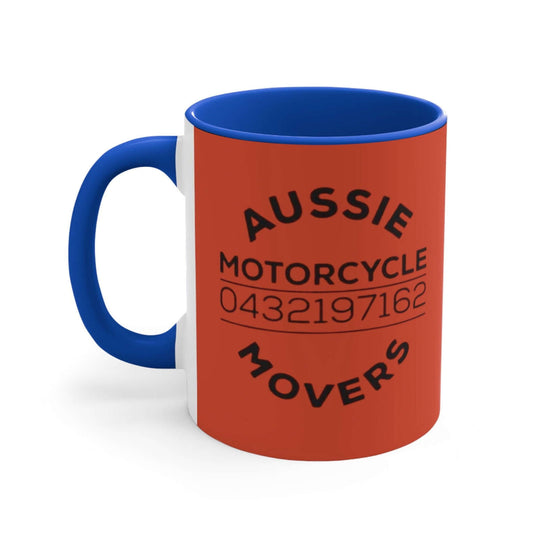 Aussie Motorcycle Movers Brand Mug - Life Behind Bars Mug Mug Printify