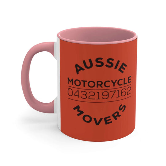 Aussie Motorcycle Movers Brand Mug - Life Behind Bars Mug Mug Printify