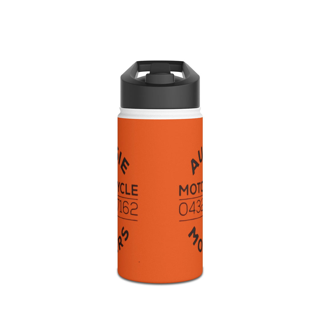 Aussie Motorcycle Movers Stainless Steel Water Bottle, Standard Lid Mug Printify