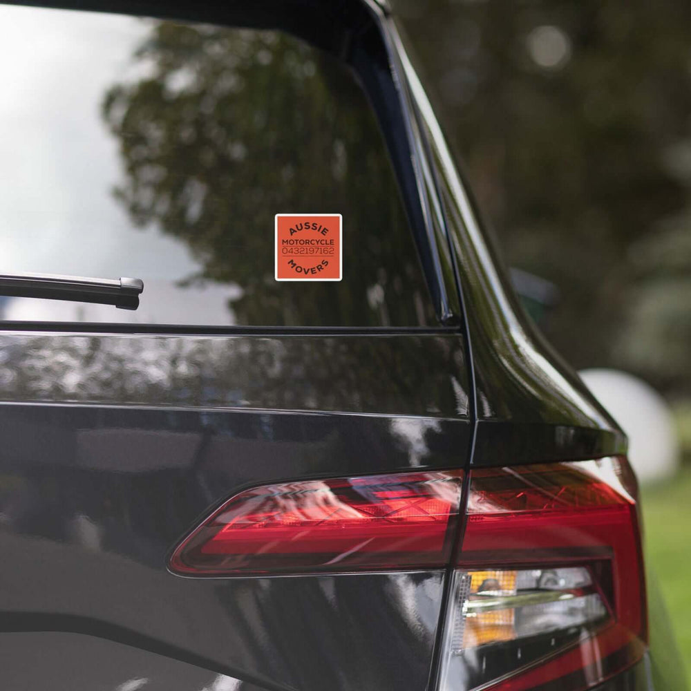 Aussie Motorcycle Movers Sticker - Support the Brand, Stick the Logo Around Imagin Vibes 3″×3″