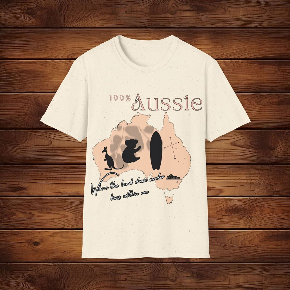 Aussie Pride: Southern Symphony Tee T-Shirt Printify Natural S