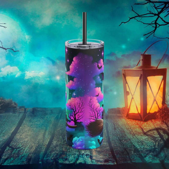 Bad Witch Halloween Tumbler Mug Printify