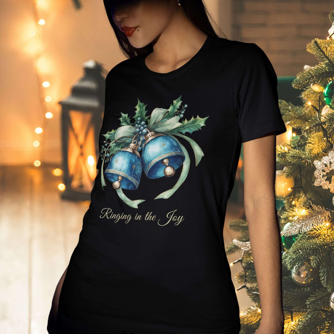 Christmas Bell Tee - Ringing In The Joy T-Shirt Printify