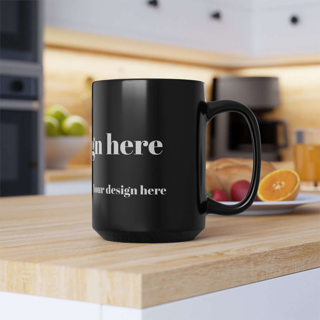 Personalized Black Mug 15 oz Mug Printify