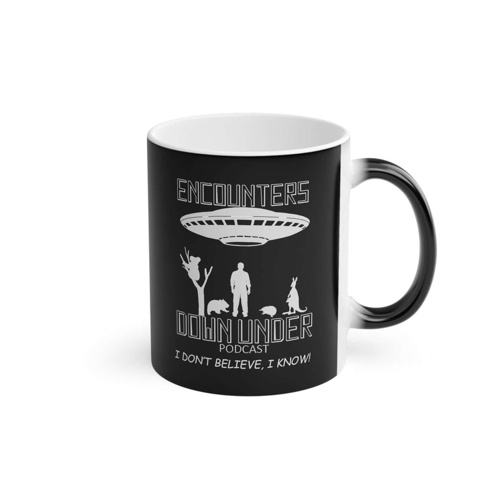 Encounters Down Under Magic Mug - Unveil Podcast Magic with Every Sip Mug Printify
