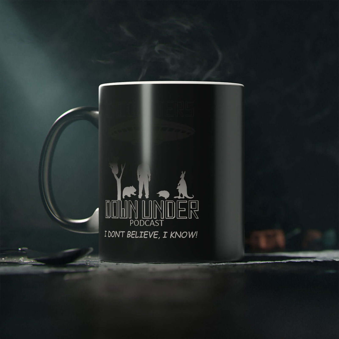 Encounters Down Under Magic Mug - Unveil Podcast Magic with Every Sip Mug Printify