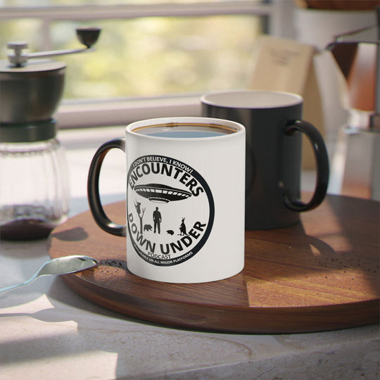 Encounters Down Under Magic Mug - Unveil Podcast Magic with Every Sip 2 Mug Printify 11oz