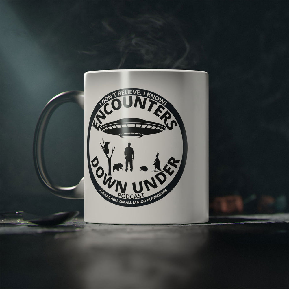 Encounters Down Under Magic Mug - Unveil Podcast Magic with Every Sip 2 Mug Printify