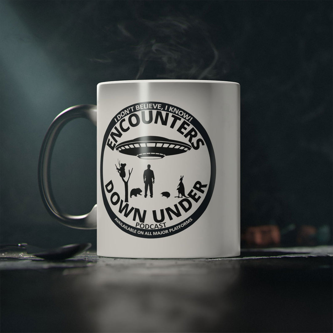 Encounters Down Under Magic Mug - Unveil Podcast Magic with Every Sip 2 Mug Printify