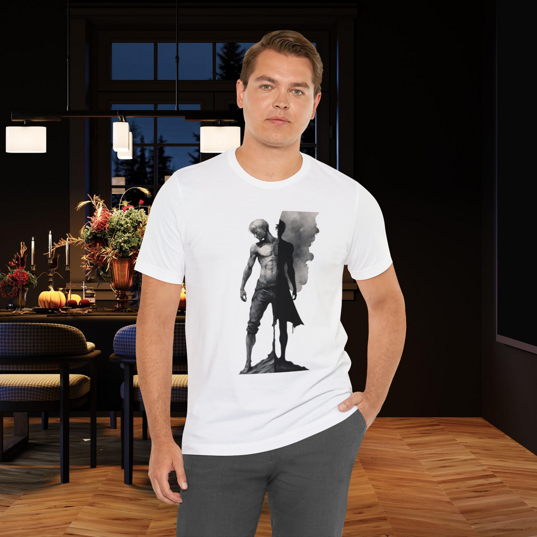 Explore Your Duality: T-Shirt T-Shirt Printify