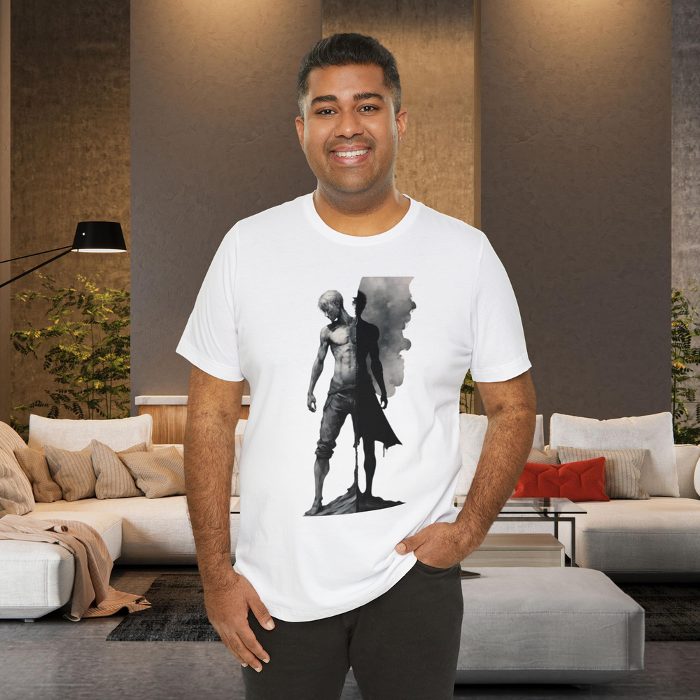 Explore Your Duality: T-Shirt T-Shirt Printify
