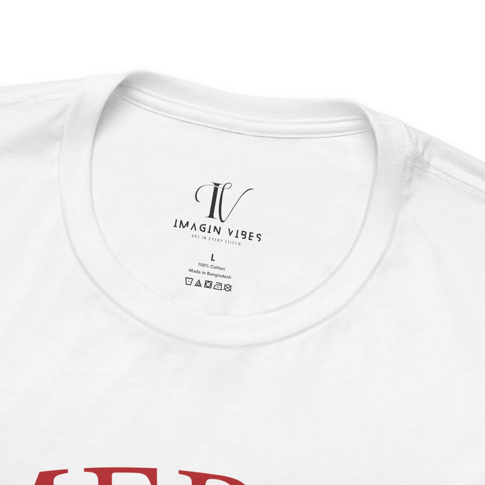 Merry Mama Social Club: Coquette Bow Christmas T-Shirt T-Shirt Printify