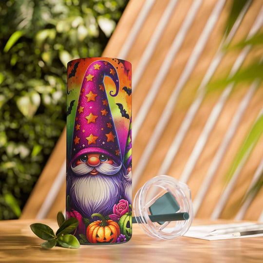 Halloween Gnomes Tumbler Mug Printify Deep Teal 20oz Matte