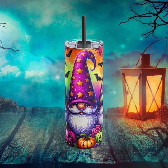 Halloween Gnomes Tumbler Mug Printify