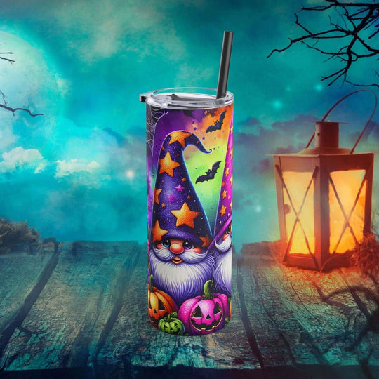 Halloween Gnomes Tumbler Mug Printify