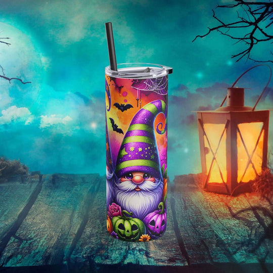 Halloween Gnomes Tumbler Mug Printify