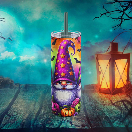 Halloween Gnomes Tumbler Mug Printify