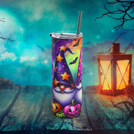 Halloween Gnomes Tumbler Mug Printify