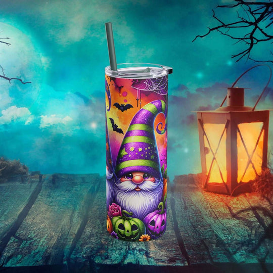 Halloween Gnomes Tumbler Mug Printify