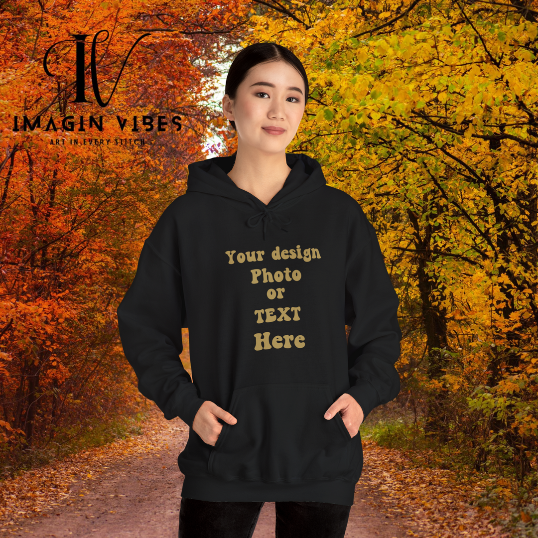 Imagin Vibes: Custom Cozy Hoodie Hoodie Printify