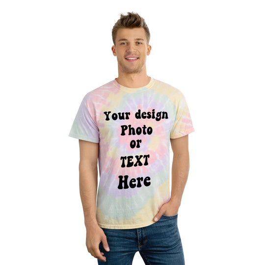 Imagin Vibes: Custom Tie-Dye Tee T-Shirt Printify