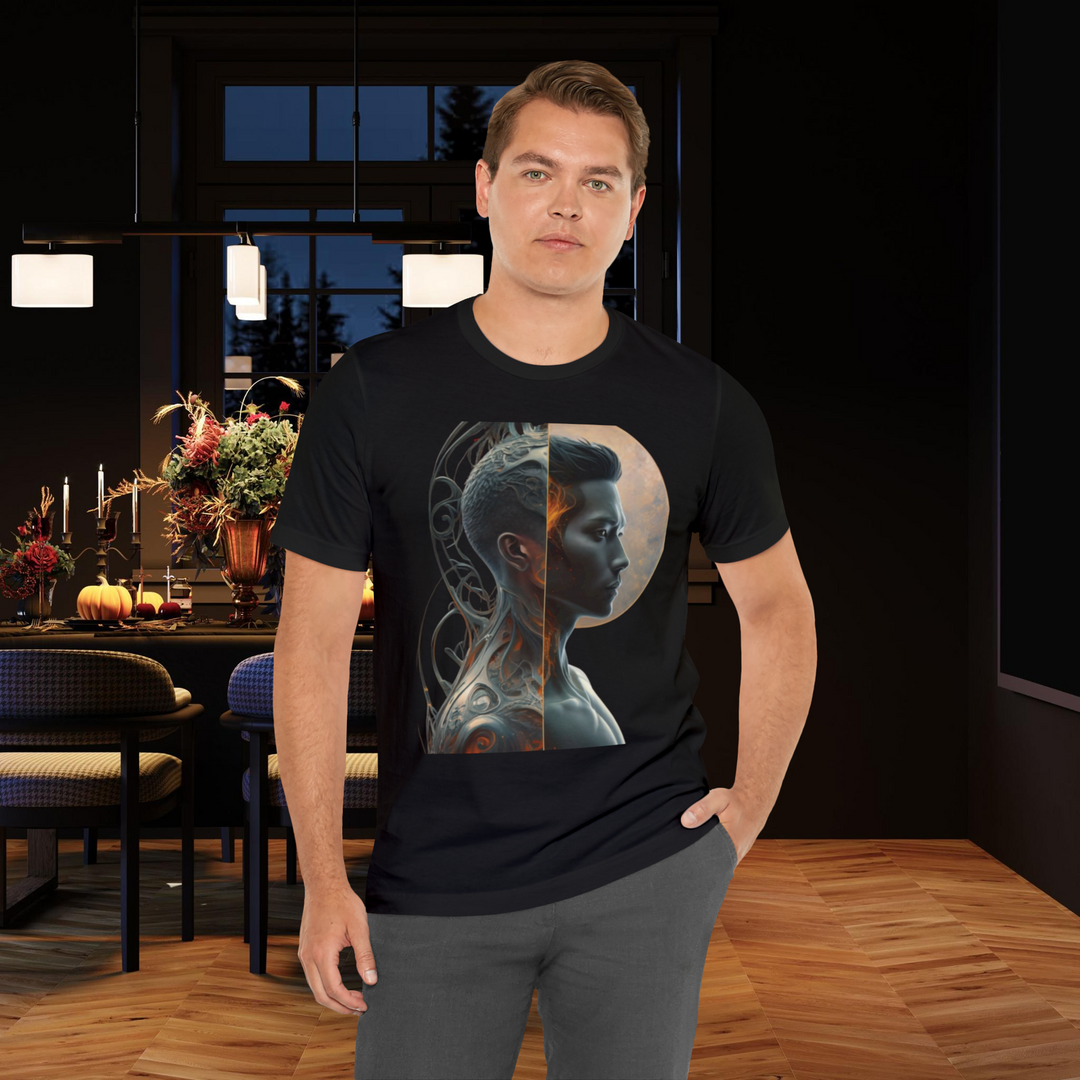 Imagin Vibes: Duality Soul Tee T-Shirt Printify