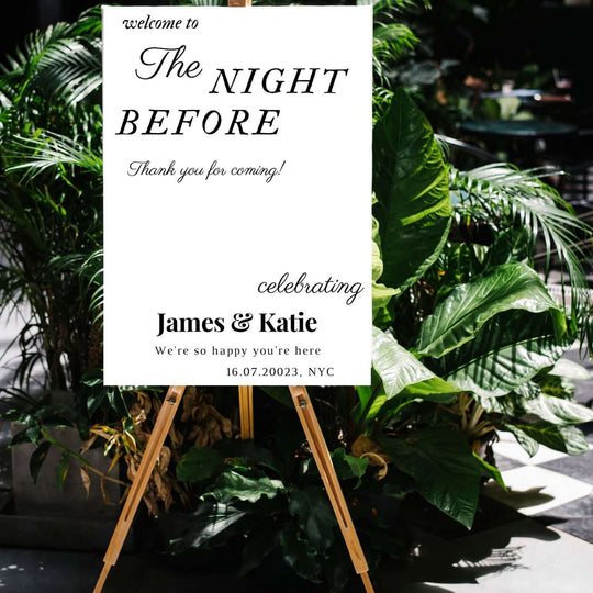 Editable Rehearsal Dinner Sign Template planner ImaginVibes