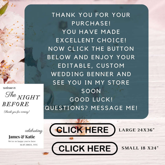 Editable Rehearsal Dinner Sign Template planner ImaginVibes