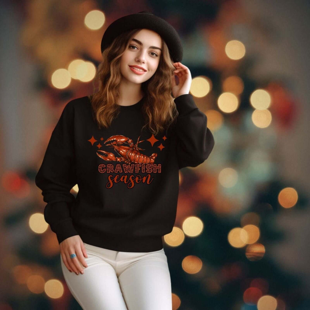 Imagin Vibes: NOLA Crawfish Season Sweatshirt Printify