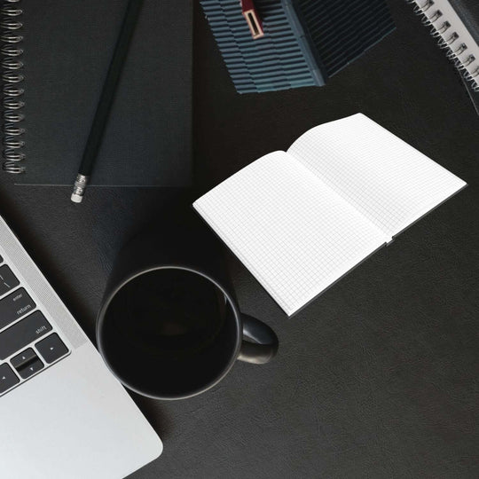 Imagin Vibes Notebook: A5 Personalized Journal (Graph, Lined, Blank) Paper products Printify