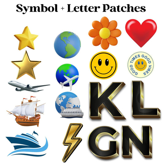 Imagin Vibes: Personalized Passport Cover (3D Letter Patch - Elegant & Secure) Accessories Printify