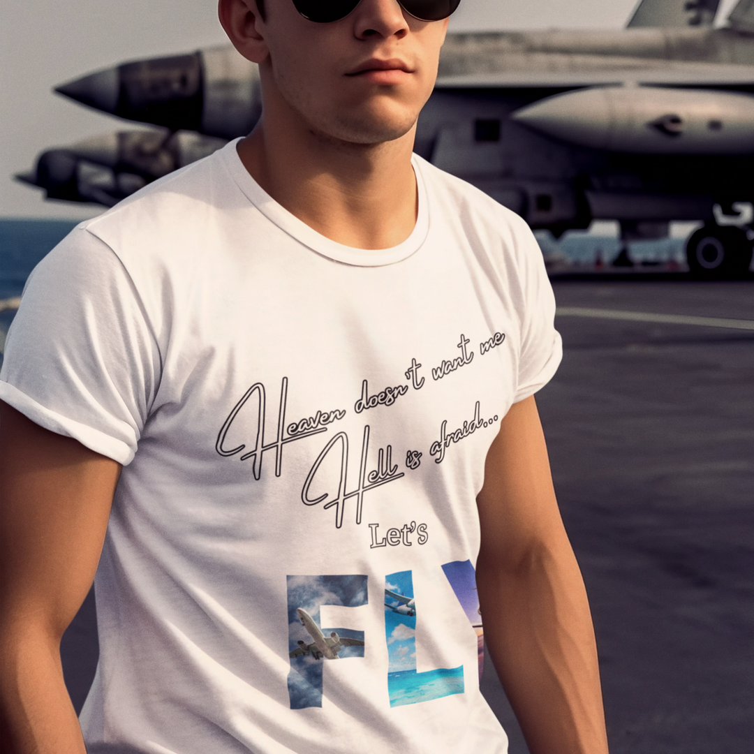 Imagin Vibes: Take Flight: Dreamy Airplane T-Shirt T-Shirt Printify