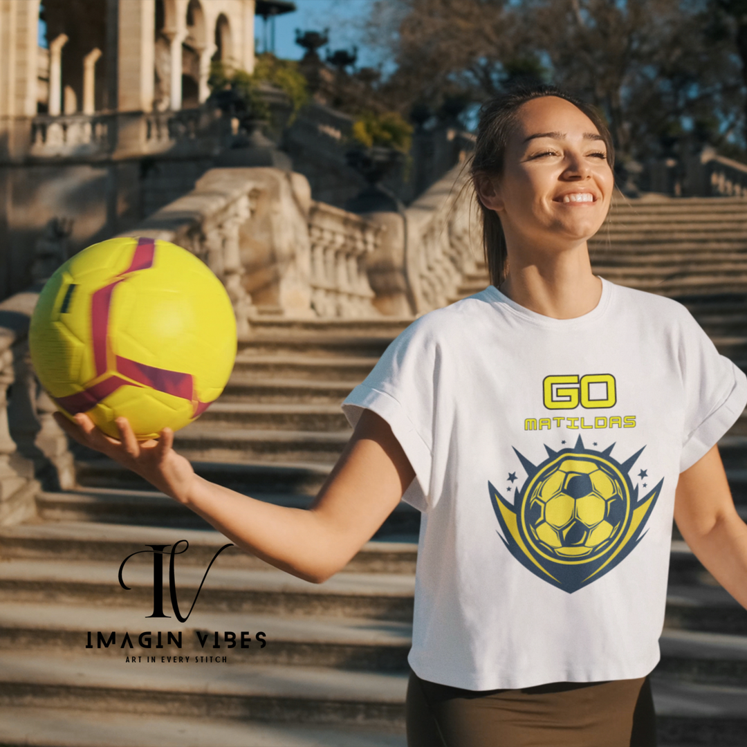 Matildas Mania: Women's Soccer Tee T-Shirt Printify