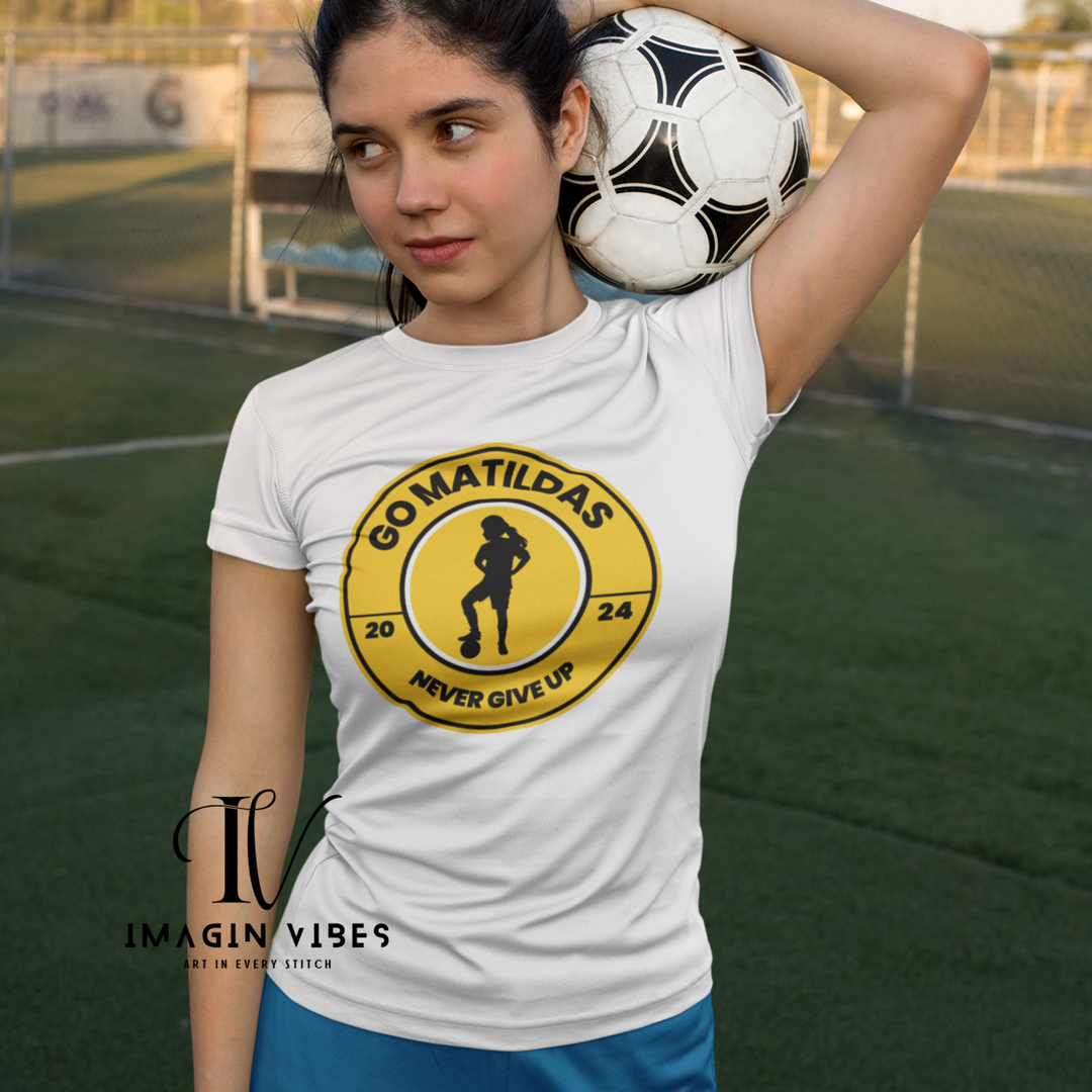Matildas Mania: Women's Soccer Tee T-Shirt Printify