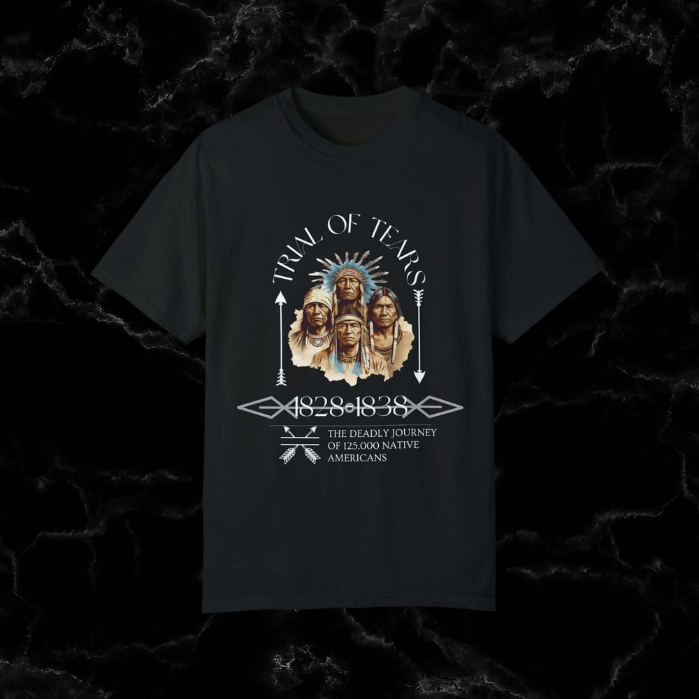 Native American Pride: Tribal Art Tee (Cherokee, Sioux) T-Shirt Printify Black S