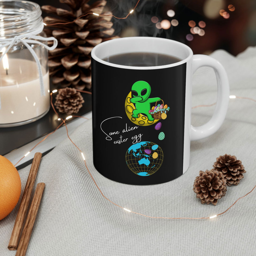 Out-of-This-World Easter: Alien Egg Mug (Ceramic, 11oz or 15oz) Mug Printify 11oz