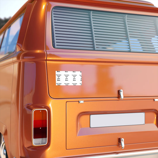 Premium Waterproof Bumper Stickers: Durable, Customizable Vinyl Decals Paper products Printify
