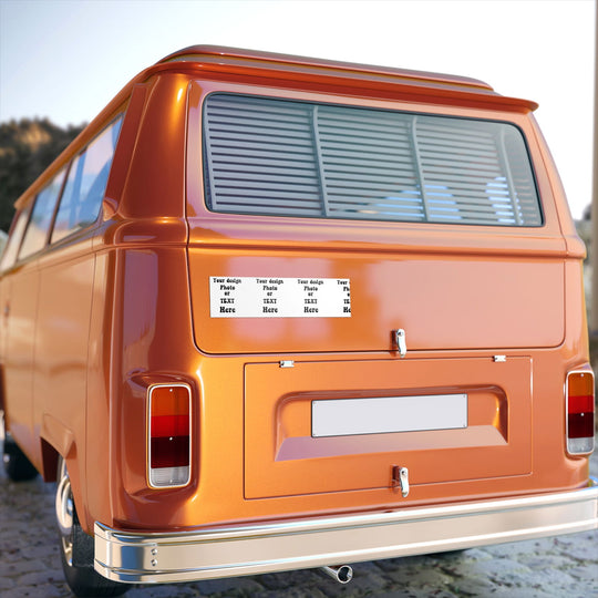Premium Waterproof Bumper Stickers: Durable, Customizable Vinyl Decals Paper products Printify