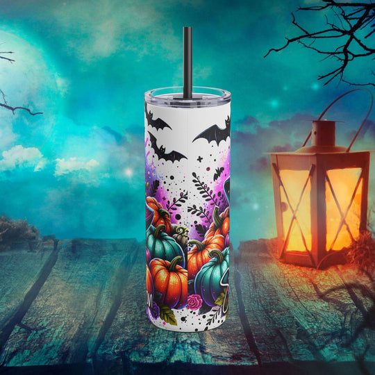 Spooky Season Halloween Pumpkin Tumbler Mug Printify