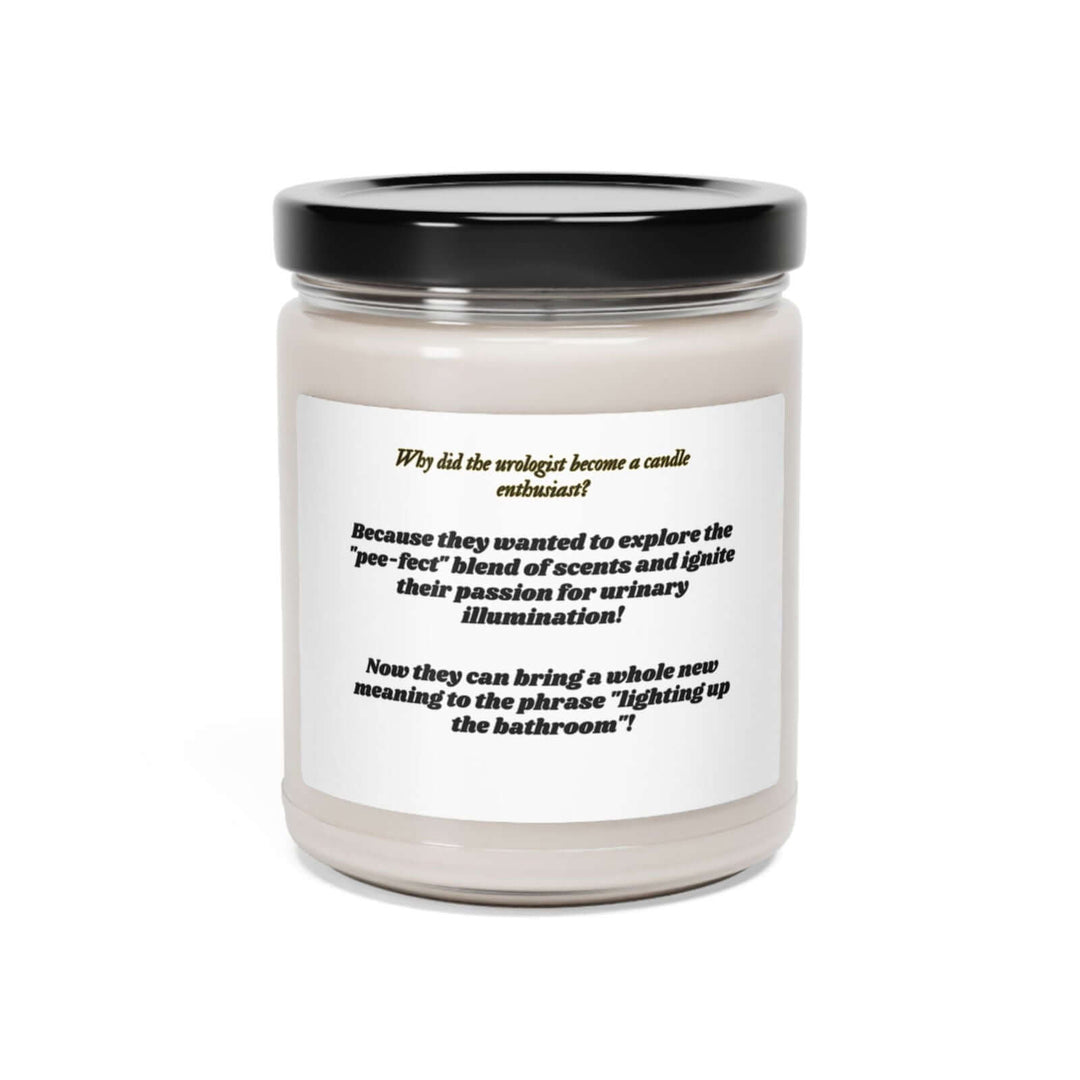 The Perfect Pee-sent: Urologist's Delight Candle Home Decor Printify