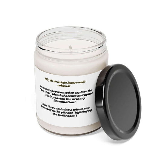 The Perfect Pee-sent: Urologist's Delight Candle Home Decor Printify