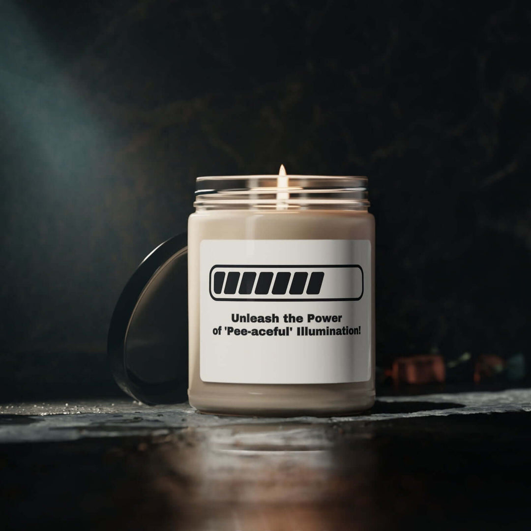 Urology Laughs: Funny Candle Gift for Urologists Home Decor Printify