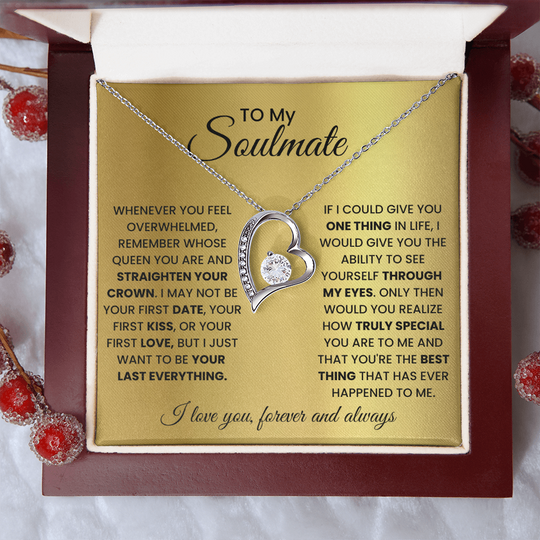 To My Soulmate - Forever Love Beautiful Gift Set - SSSM2 Jewelry ShineOn Fulfillment