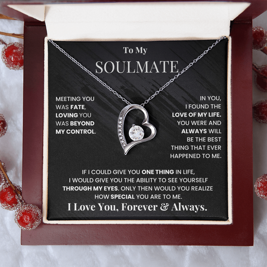 To My Soulmate - Forever Love Gift Set - SSSM3 Jewelry ShineOn Fulfillment